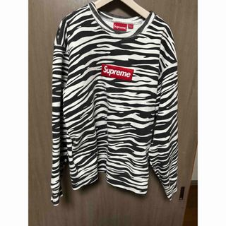 シュプリーム(Supreme)のSupreme Box Logo Crewneck "Zebra" Mサイズ(スウェット)