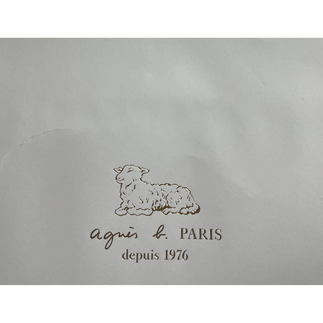 agnes b.(アニエスベー)のアニエス ベー　クリスマス　ギフトラッピング　紙袋 レディースのバッグ(ショップ袋)の商品写真