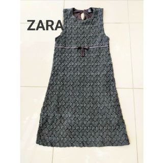 ザラ(ZARA)のZARA ザラ  ワンピース 152cm  11-12歳  グレー  150(ワンピース)