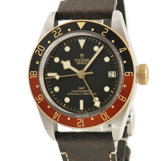 チュードル(Tudor)のチュードル  ヘリテージ ブラックベイGMT S&G 79833MN 自(腕時計(アナログ))