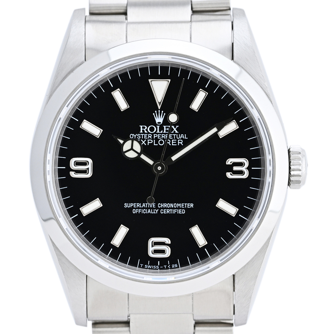 ロレックス エクスプローラー1 14270 自動巻き メンズバイセル腕時計