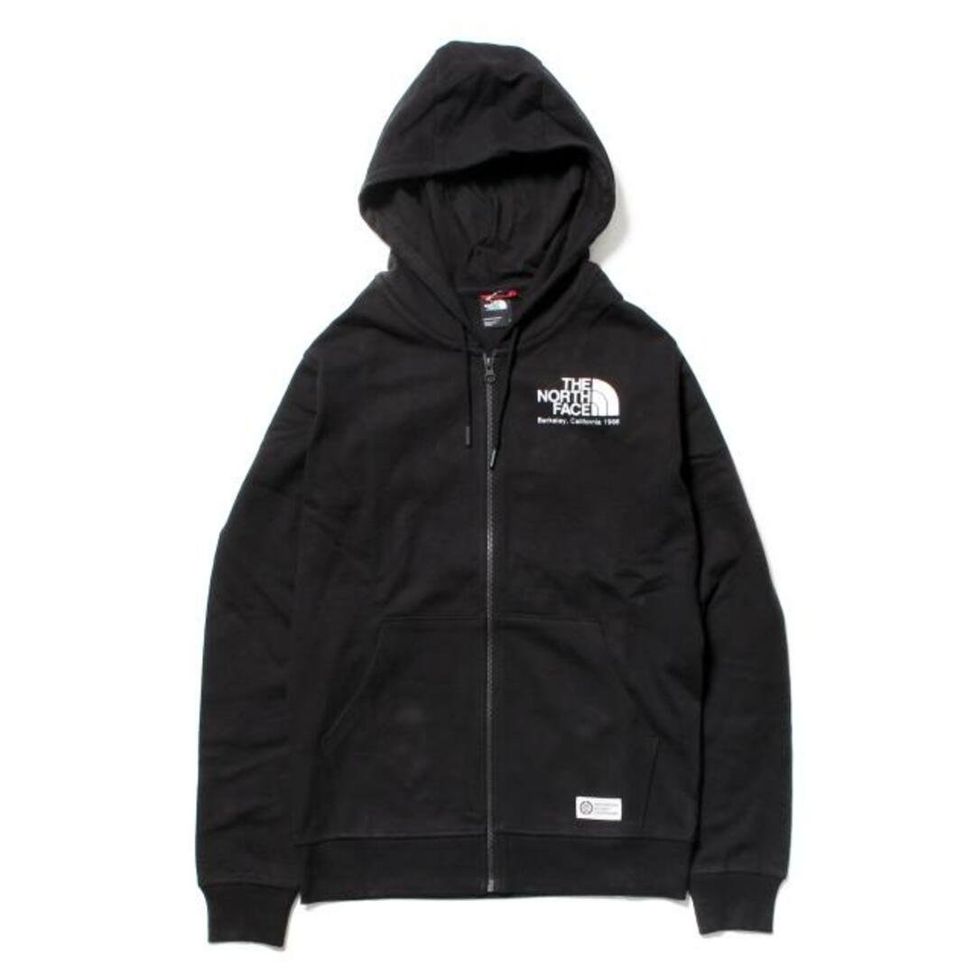 【新品未使用】 THE NORTH FACE ザ ノースフェイス パーカー フーディー メンズ M BERKELEY CALIFORNIA FZ HOODIE NF0A7X1U 【M/TNF BLACK】素材本体