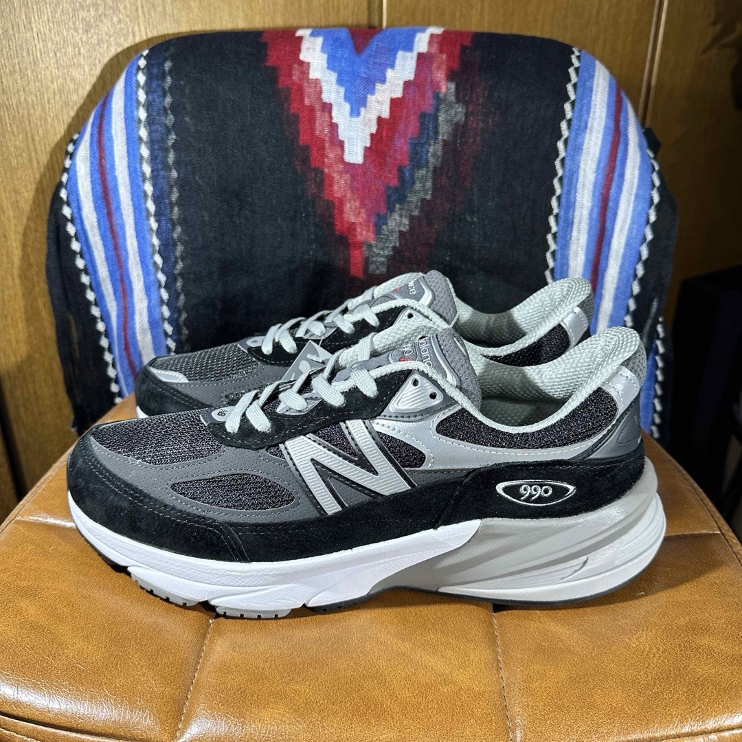 メンズnew balance M990v6 BK6 made in USA 27.0