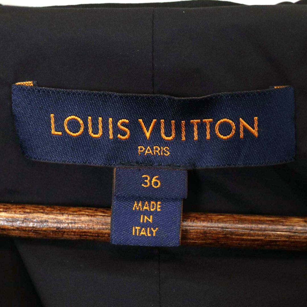 LOUIS VUITTON(ルイヴィトン)のルイヴィトン モノグラム ボア 切替 ジップアップ パーカー レディース ブラウン LOUIS VUITTON 【中古】 【アパレル・小物】 レディースのトップス(パーカー)の商品写真