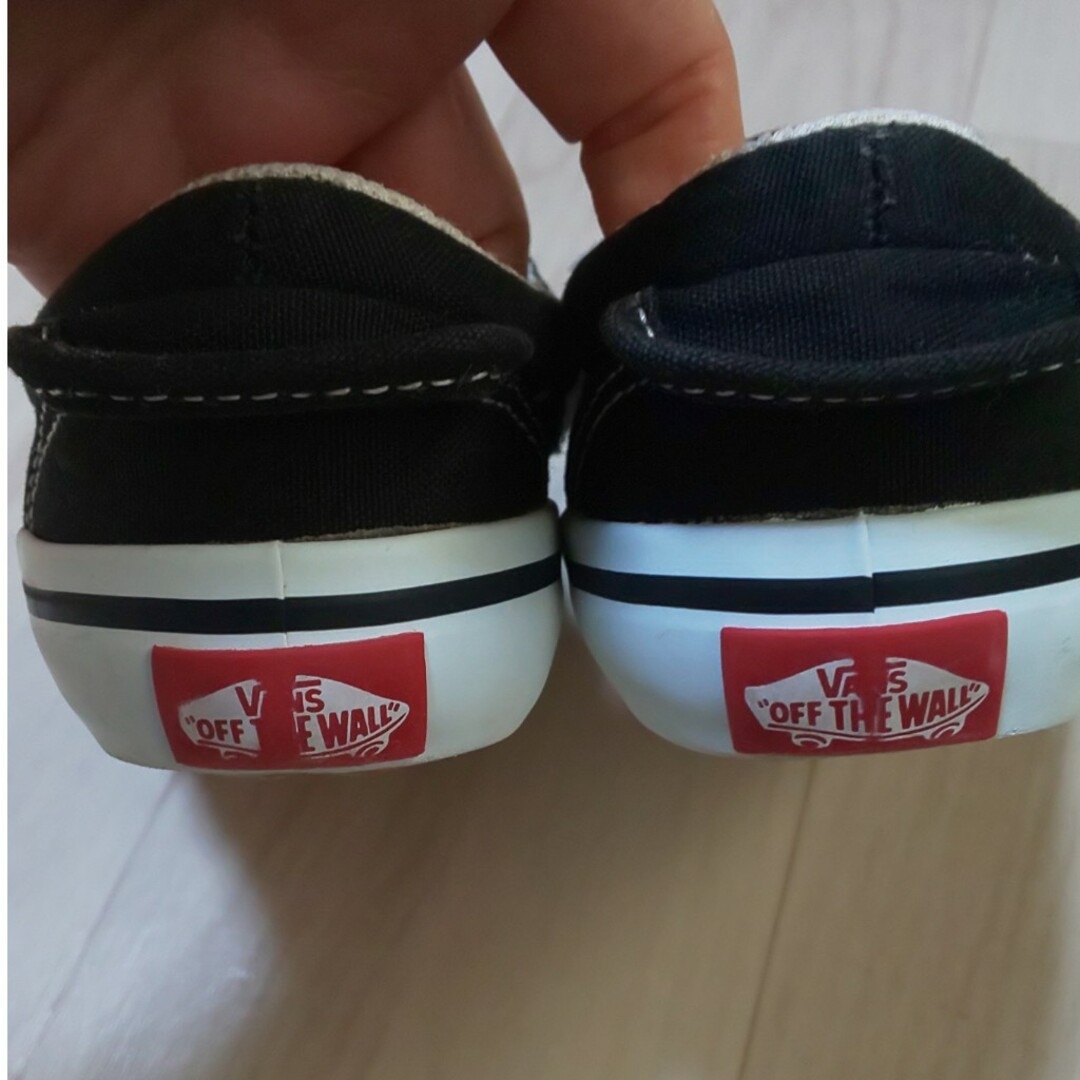 VANS(ヴァンズ)のVANS スリッポン キッズ/ベビー/マタニティのキッズ靴/シューズ(15cm~)(スリッポン)の商品写真