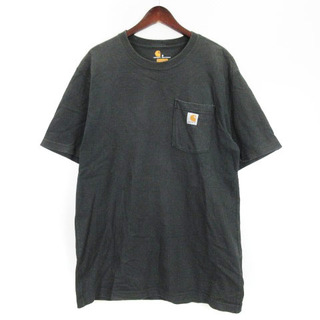 カーハート(carhartt)のカーハート carhartt Tシャツ 半袖 ブラック M(Tシャツ/カットソー(半袖/袖なし))