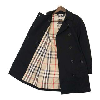 バーバリー(BURBERRY)のバーバリー THE KENSINGTON ケンジントン トレンチコート 3900459 レディース ブラック BURBERRY 【中古】 【アパレル・小物】(その他)