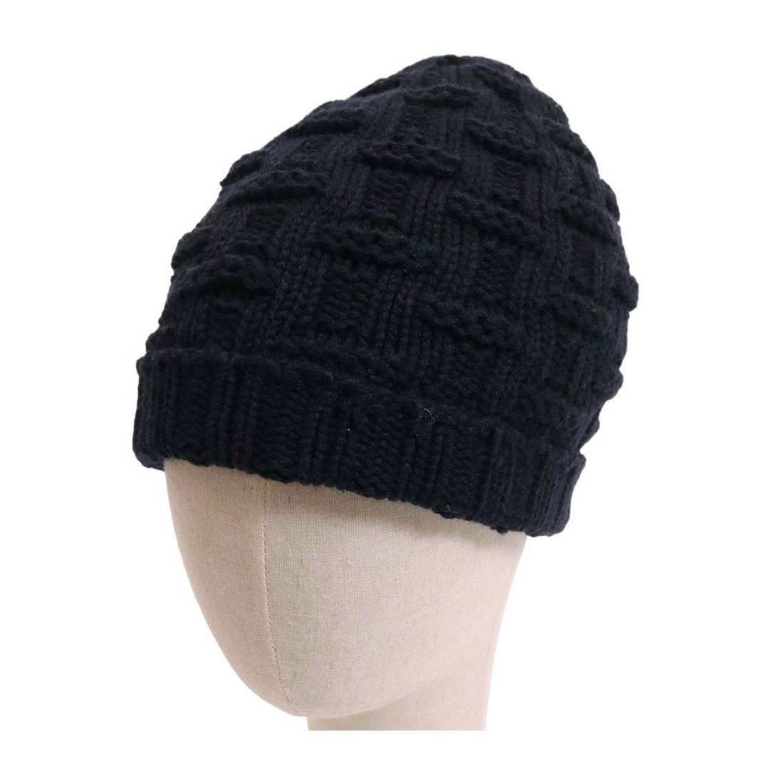 エルメス カシミヤ ニットキャップ ユニセックス ネイビー(濃紺 エルメス カシミヤ ニットキャップ ユニセックス ネイビー(濃紺