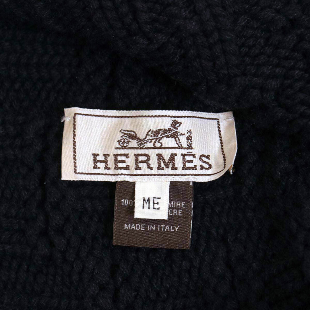 エルメス カシミヤ ニットキャップ ユニセックス ネイビー(濃紺 エルメス カシミヤ ニットキャップ ユニセックス ネイビー(濃紺