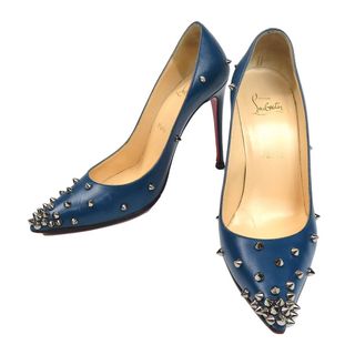 クリスチャンルブタン(Christian Louboutin)のクリスチャンルブタン DEGRASPIKE デグラスパイク パンプス レディース ブルー Christian Louboutin 【中古】 【アパレル・小物】(ハイヒール/パンプス)