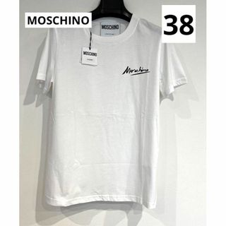 モスキーノ(MOSCHINO)のMOSCHINO モスキーノ 半袖 トップス ウェア Tシャツ シンプル(Tシャツ(半袖/袖なし))