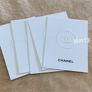 シャネル(CHANEL)のCHANEL ムエット 5枚セット カード(ノベルティグッズ)