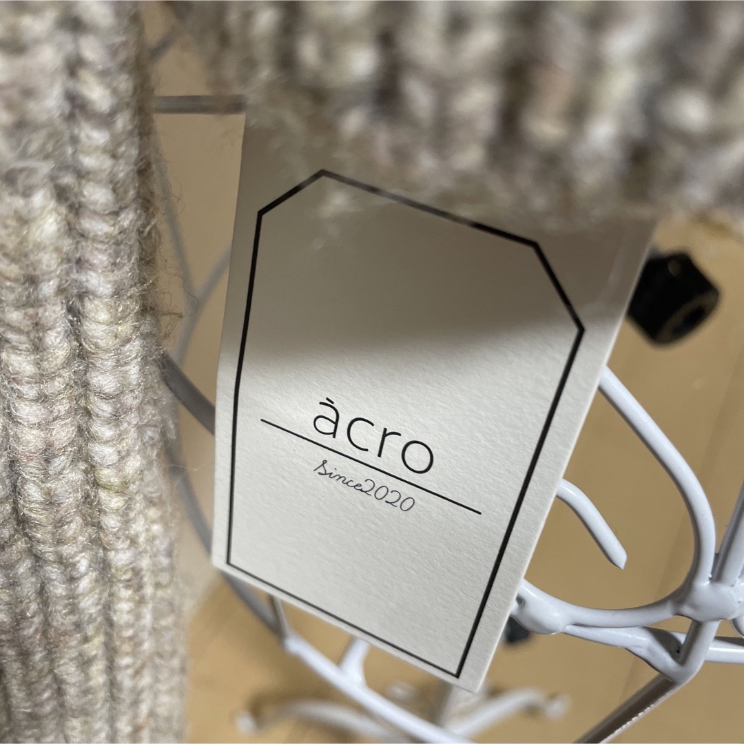 acroハイネックセーターニット　Fサイズ レディースのトップス(ニット/セーター)の商品写真