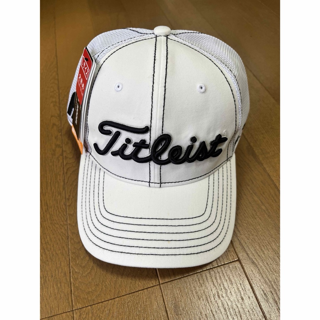 Titleist(タイトリスト)のタイトリスト　メッシュキャップ（大きめサイズ） スポーツ/アウトドアのゴルフ(その他)の商品写真