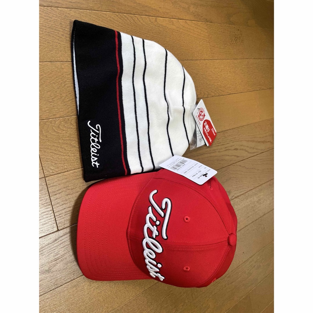 Titleist(タイトリスト)のタイトリスト　ニットキャップ&キャップ スポーツ/アウトドアのゴルフ(その他)の商品写真