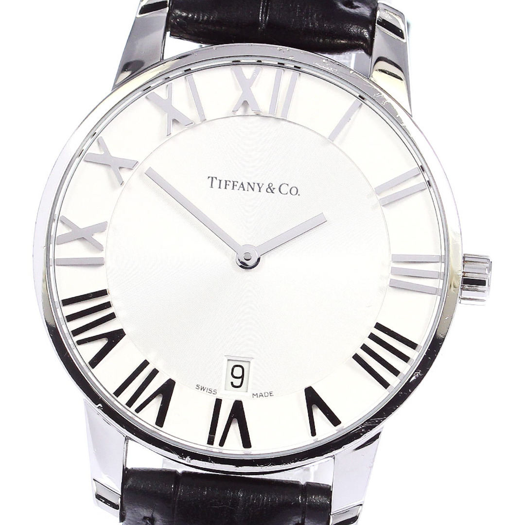 ティファニー TIFFANY&Co. Z1800.11.10A21A52A アトラスドーム デイト クォーツ メンズ 保証書付き_791564クォーツRefNo