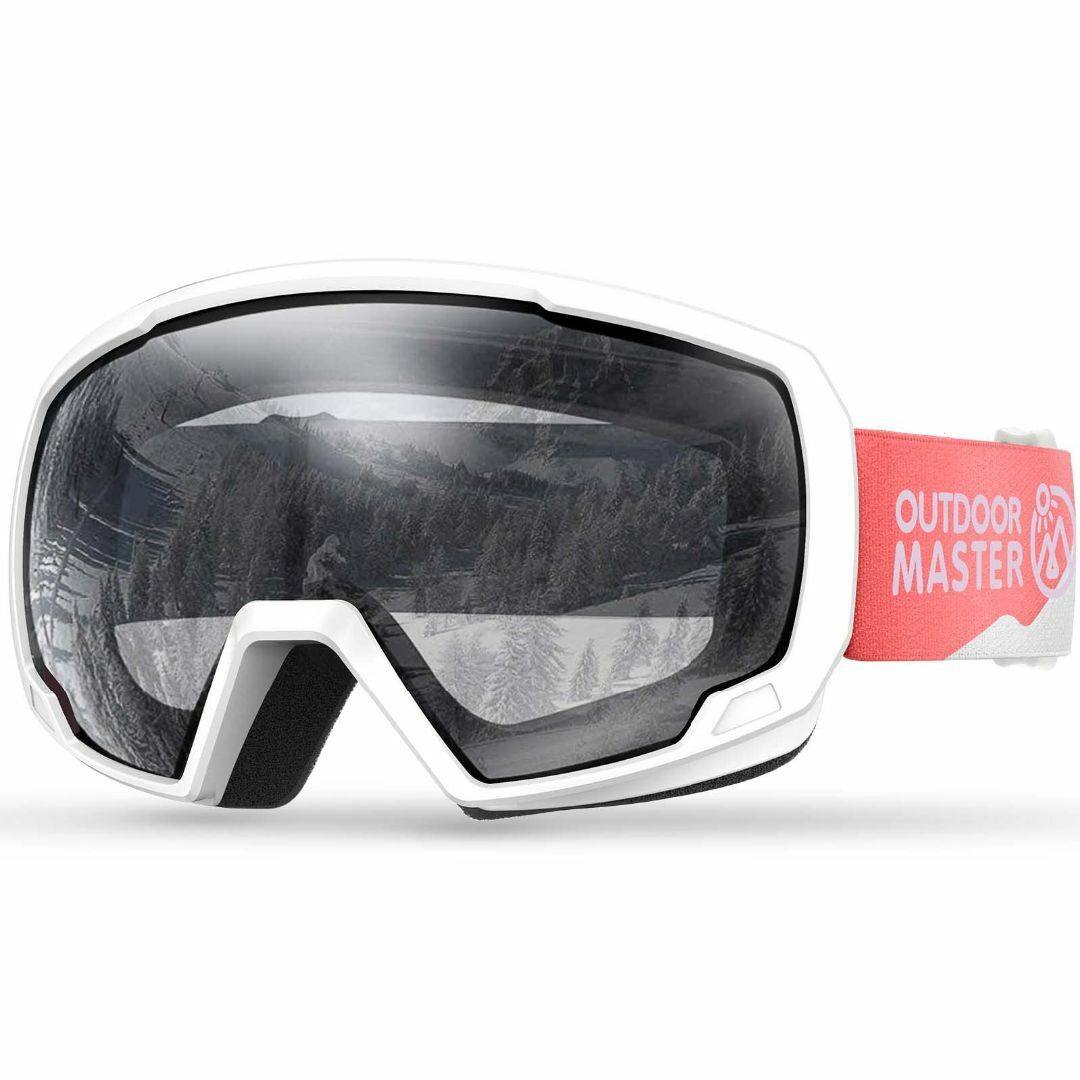 [OUTDOORMASTER] 子供用スキーゴーグル UV400 紫外線100% スポーツ/アウトドアのスノーボード(アクセサリー)の商品写真