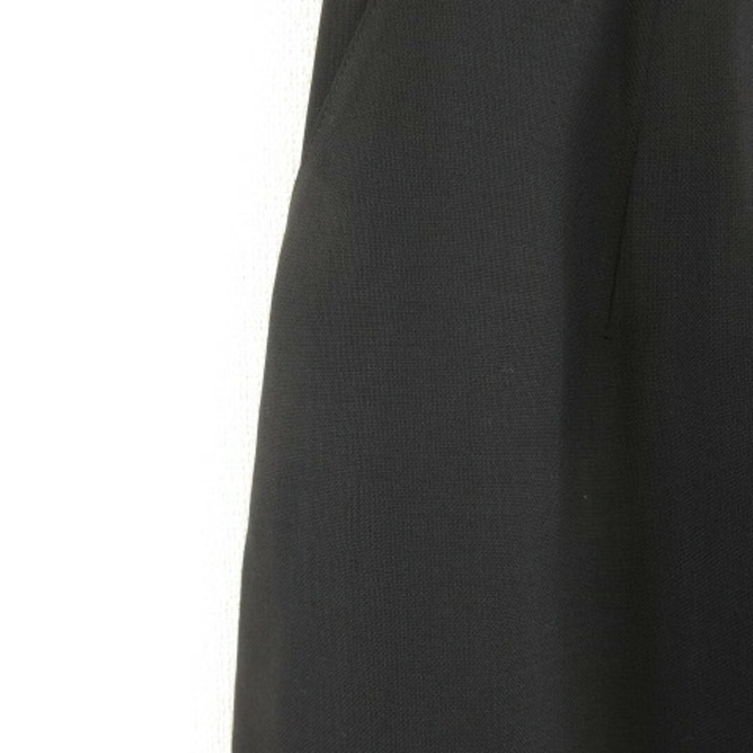 mila schon(ミラショーン)のミラショーン mila schon スカート ひざ丈 サイドプリーツ 黒 44 レディースのスカート(ひざ丈スカート)の商品写真
