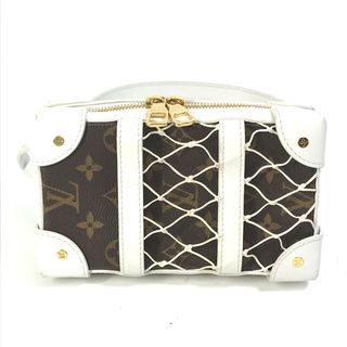 ルイヴィトン(LOUIS VUITTON)のルイヴィトン LOUIS VUITTON ソフトトランクフォーンボックス M80102 LV × NBA  斜め掛け カバン ポシェット ショルダーバッグ レザー ホワイト(ショルダーバッグ)