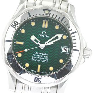 オメガ(OMEGA)のベルト訳あり オメガ OMEGA 2553.41 シーマスター300 ジャックマイヨール1996 自動巻き ボーイズ _790610(腕時計(アナログ))