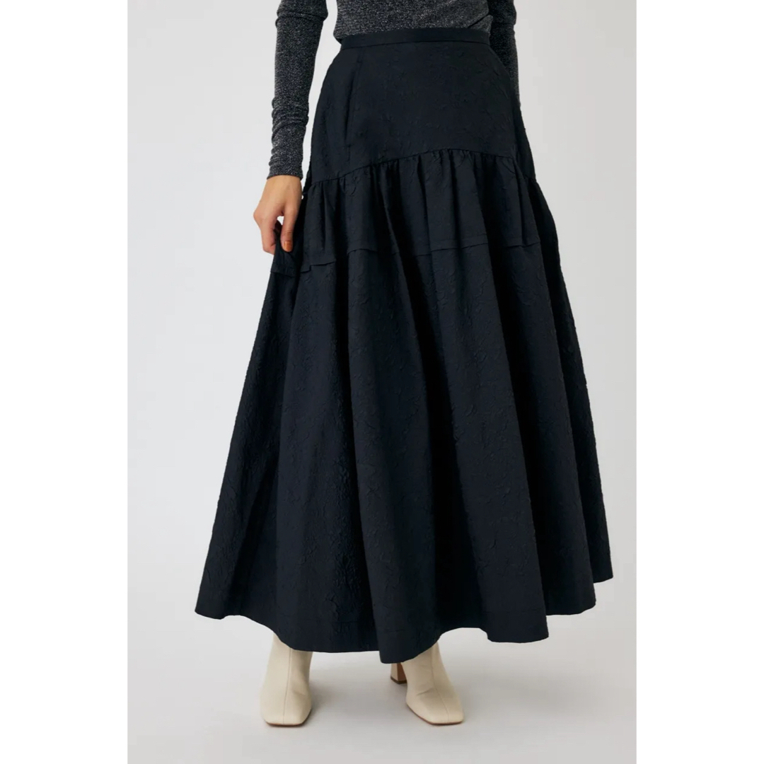 moussy(マウジー)の完売♡MOUSSY♡VOLUME SILHOUETTE SKIRT レディースのスカート(ロングスカート)の商品写真