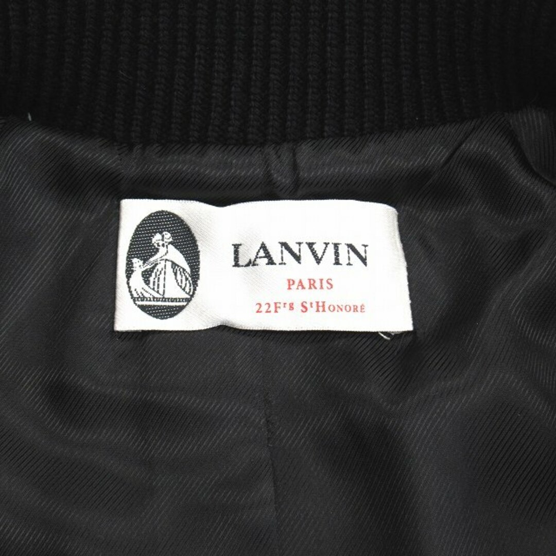 LANVIN(ランバン)の美品 ランバン オーバーサイズ バーシティ ジャケット ブルゾン◆１ レディースのジャケット/アウター(ブルゾン)の商品写真