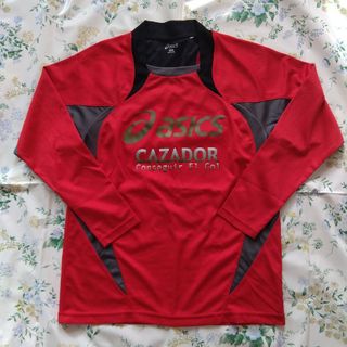 アシックス(asics)のアシックス サッカーウェア 長Tシャツ　L  メッシュ(Tシャツ/カットソー(七分/長袖))