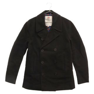 シュプリーム(Supreme)のSUPREME シュプリーム 11AW Peacoat Pコート ピーコート ペイズリーライナー ブラック(フライトジャケット)