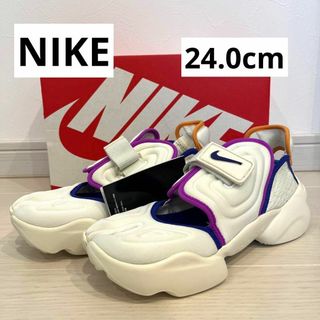 ナイキ(NIKE)のNIKE ナイキ アクアリフト サンダル 靴 カジュアル DX3299-100(サンダル)