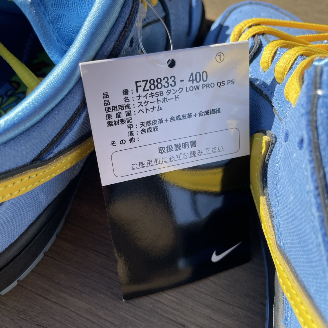 NIKE - 22 パワーパフガールズ × ナイキ SB PS ダンク ローQS NIKE - 22 パワーパフガールズ × ナイキ SB PS ダンク ローQS