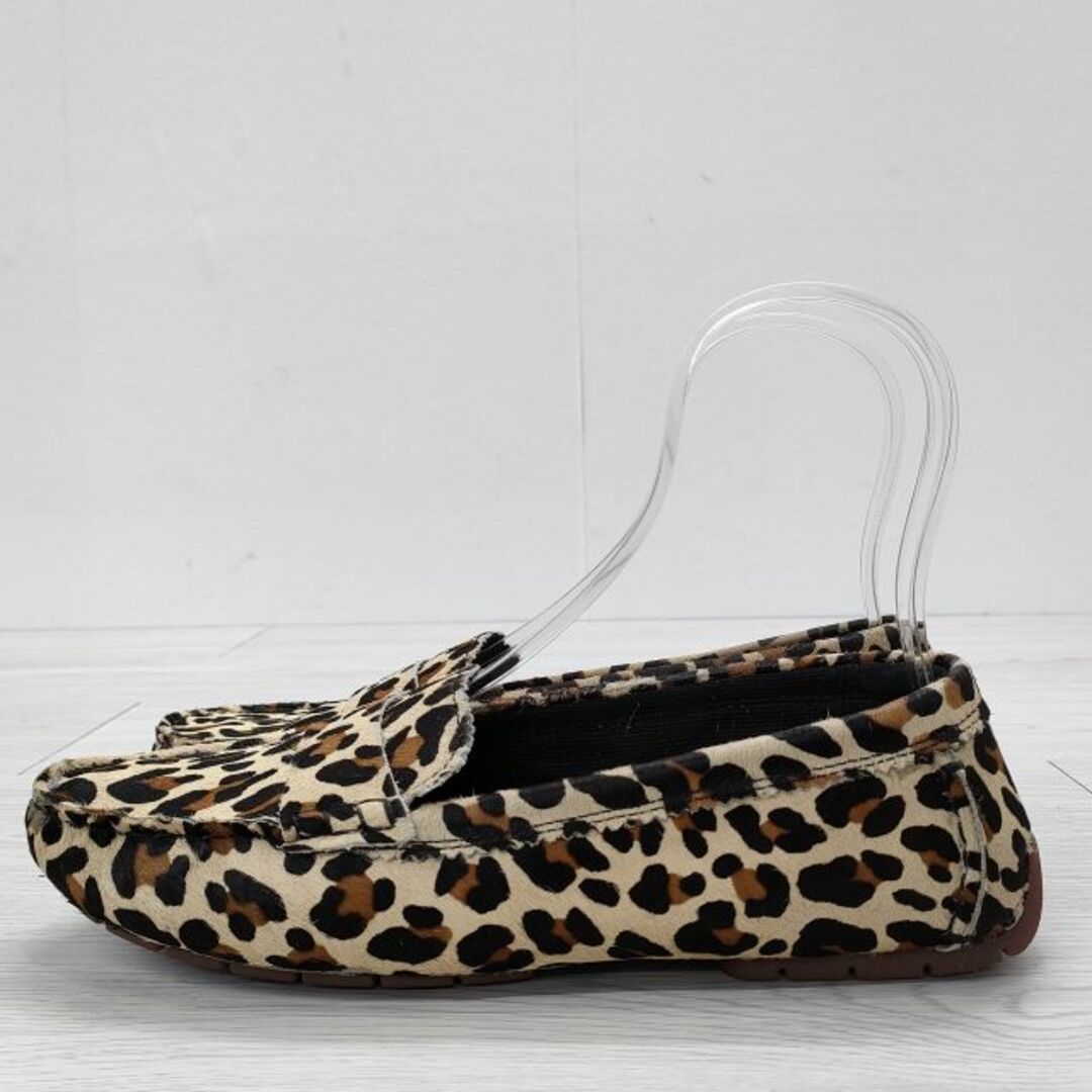 Clarks(クラークス)のClarks C MOCC LEOPARD ドライビングシューズ ヒョウ柄 サイズEU40 フラットシューズ ローファー ベージュ メンズ クラークス【中古】3-1212G◎ メンズの靴/シューズ(ドレス/ビジネス)の商品写真