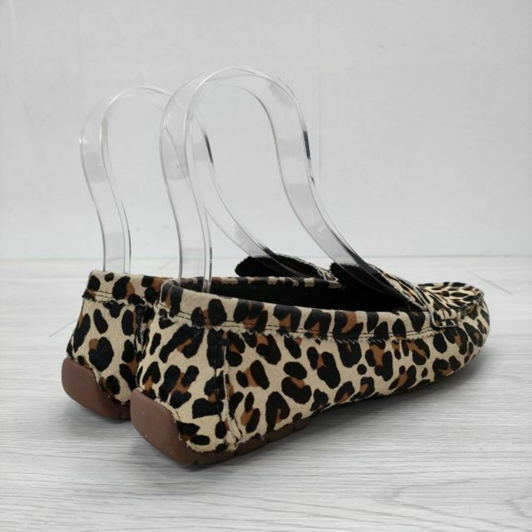 Clarks(クラークス)のClarks C MOCC LEOPARD ドライビングシューズ ヒョウ柄 サイズEU40 フラットシューズ ローファー ベージュ メンズ クラークス【中古】3-1212G◎ メンズの靴/シューズ(ドレス/ビジネス)の商品写真