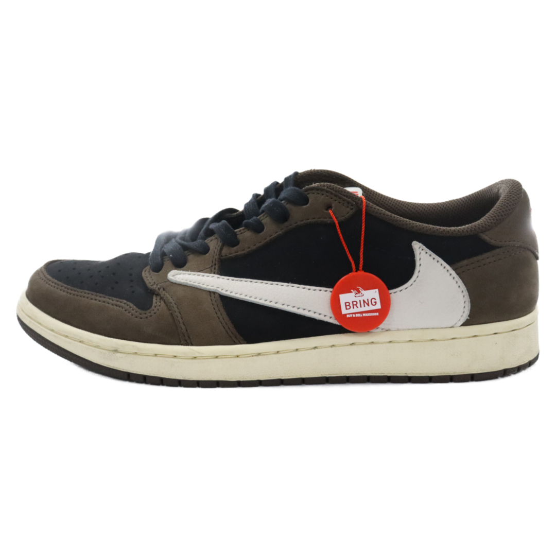 NIKE(ナイキ)のNIKE ナイキ ×TRAVIS SCOTT AIR JORDAN 1 LOW OG SP-T トラビススコット エアジョーダン1 ローカットスニーカー US9.5/27.5cm CQ4277-001 メンズの靴/シューズ(スニーカー)の商品写真