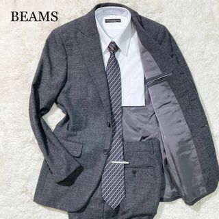 BEAMS F - 美品 ビームスエフ セットアップ ネイビー ストライプ