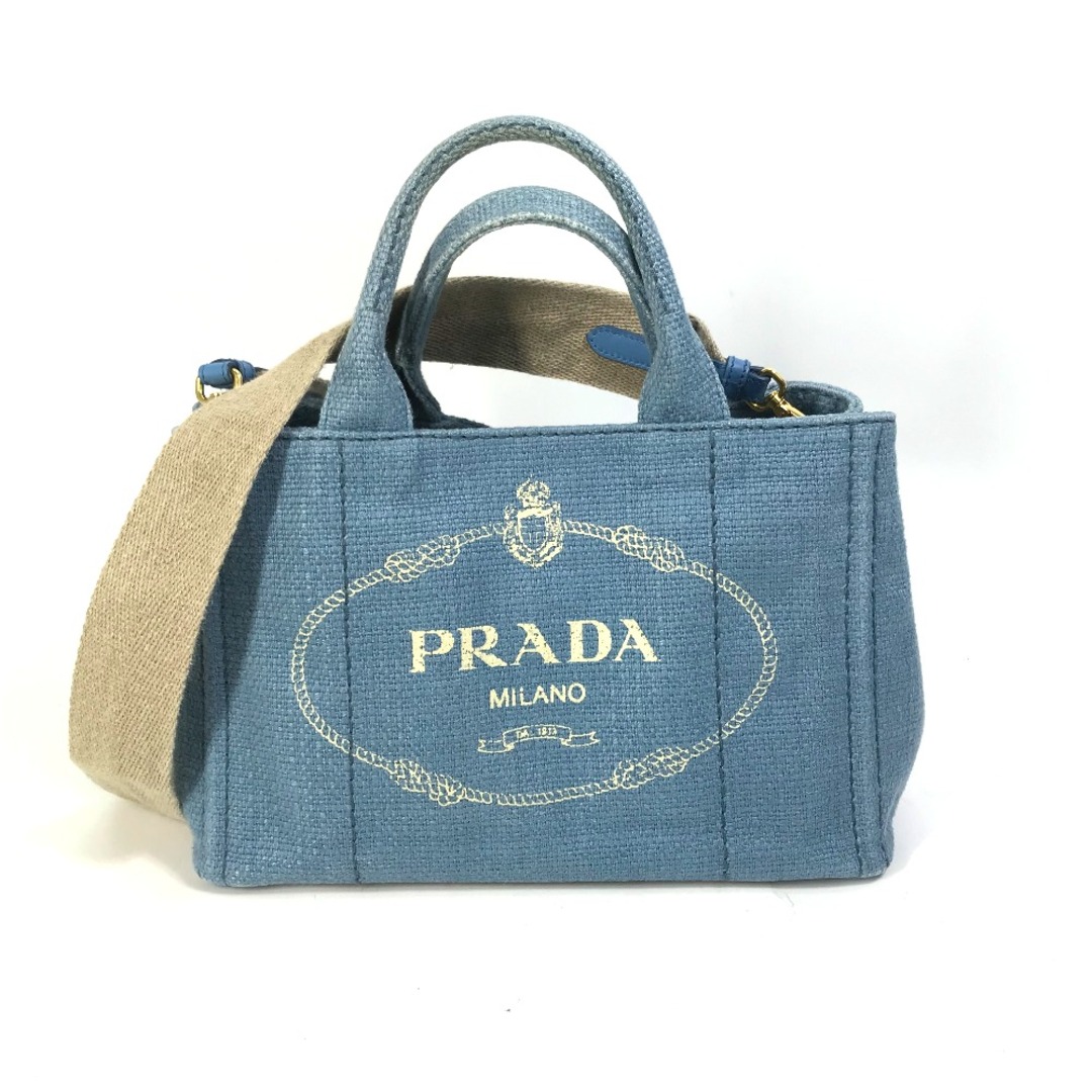 ◆美品◆ プラダ PRADA ハンドバッグ トートバッグ ショルダー 鞄 カナパ