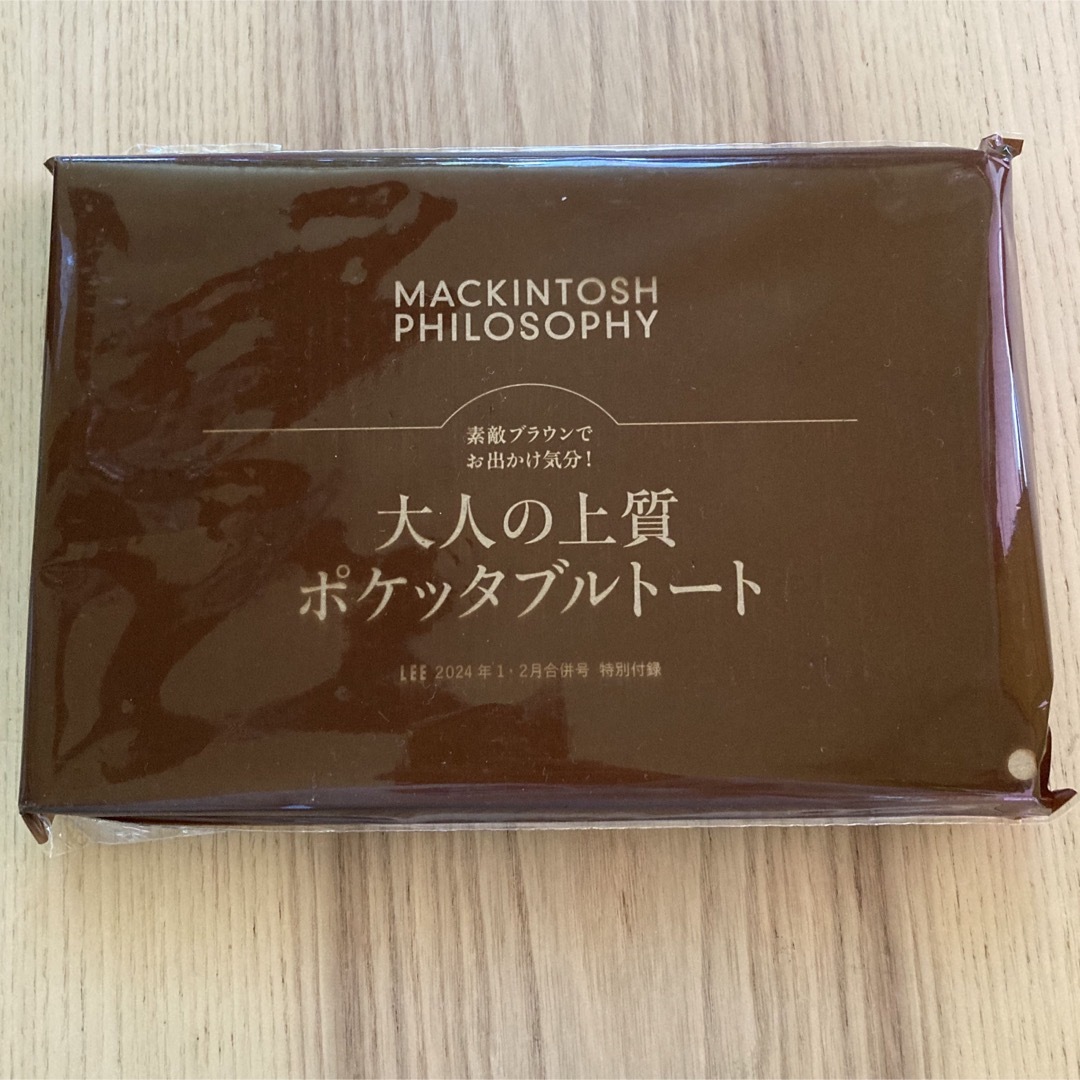 MACKINTOSH PHILOSOPHY(マッキントッシュフィロソフィー)のLEE 付録 レディースのバッグ(トートバッグ)の商品写真