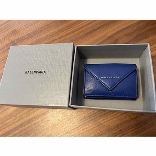 バレンシアガ(Balenciaga)のBALENCIAGA バレンシアガ  三つ折り　ペーパー　ミニウォレット　財布(財布)