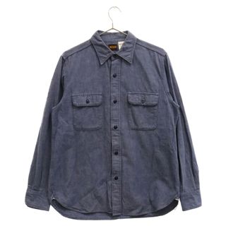 ワコマリア(WACKO MARIA)のWACKO MARIA ワコマリア 17SS×BIG YANK 50s CHAMBRAY SHIRT ビッグヤンク シャンブレー シャツ インディゴ(シャツ)