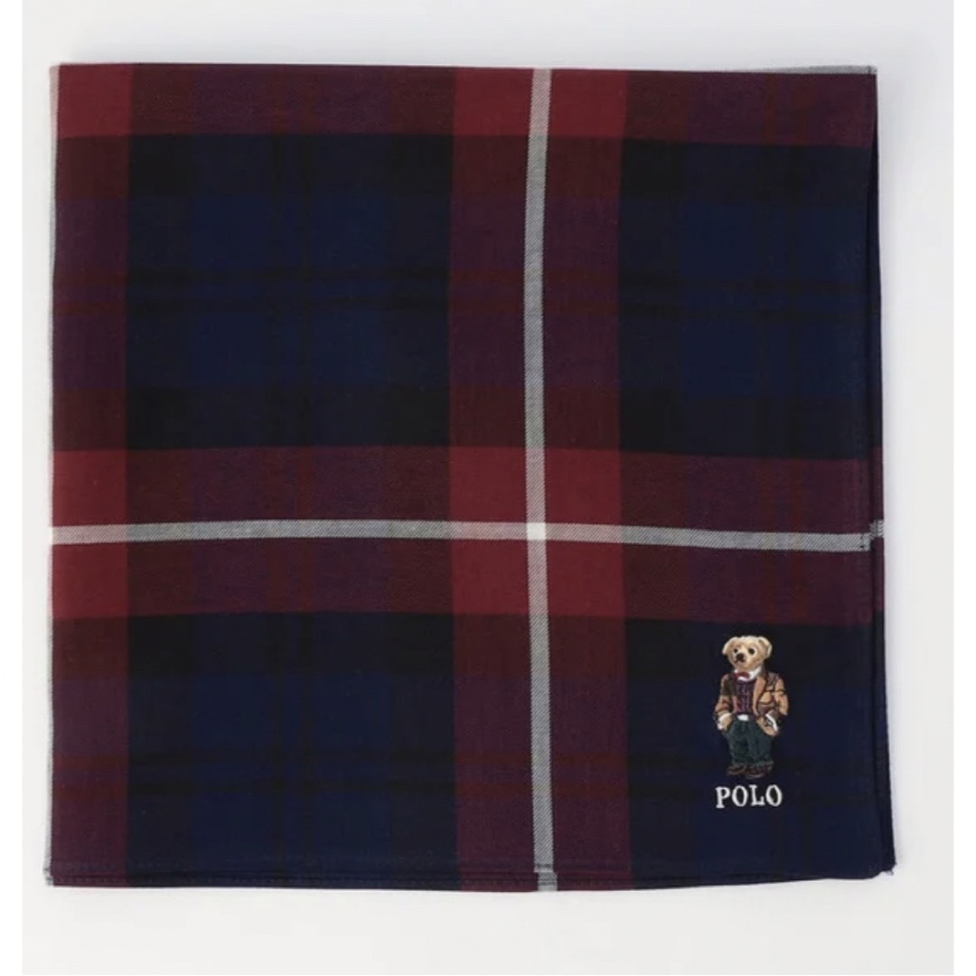 ラルフローレン　タオルハンカチ メンズのファッション小物(ハンカチ/ポケットチーフ)の商品写真