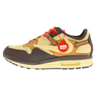 ナイキ(NIKE)のNIKE ナイキ TRAVIS SCOTT AIR MAX 1 CACT.US Brown DO9392-200 トラヴィススコット エアマックス1 カクタスブラウン ローカットスニーカー US9/27cm ブラウン(スニーカー)