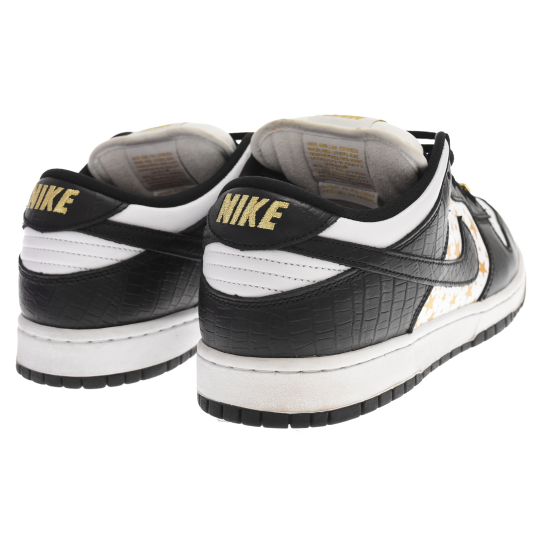 NIKE(ナイキ)のNIKE SB ナイキエスビー ×SUPREME DUNK LOW OG QS DH3228-102 シュプリーム ダンクロー ローカットスニーカー US9/27.0cm ホワイト/ブラック/ゴールド メンズの靴/シューズ(スニーカー)の商品写真