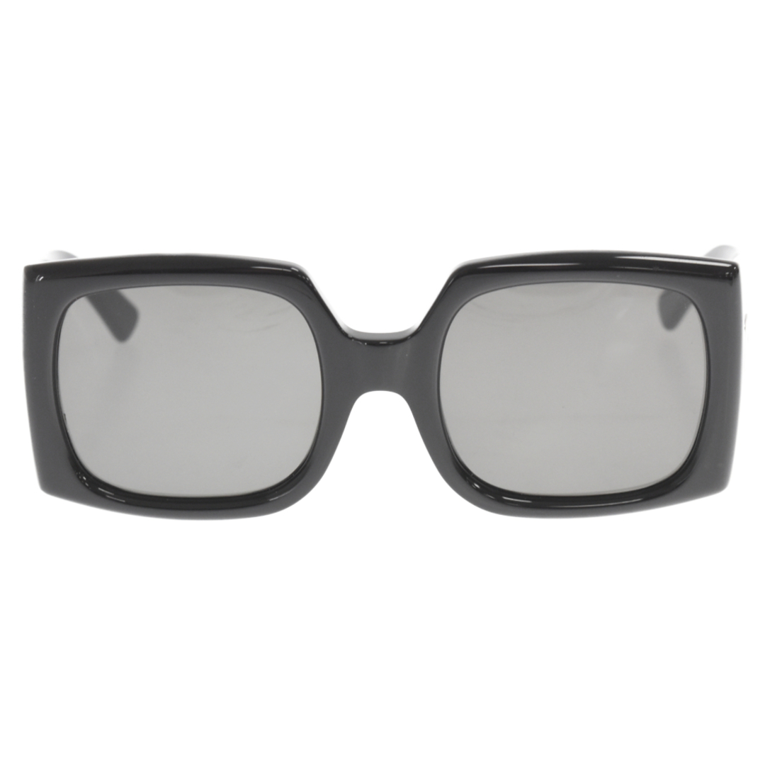 145センチレンズ高さAMBUSH アンブッシュ FHONIX BERI008 ブラックフレームサングラス 眼鏡 ブラック