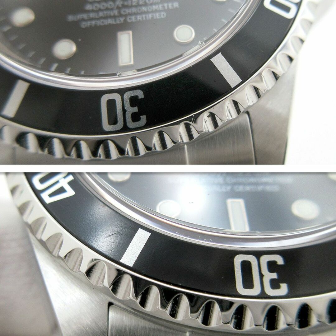 ROLEX(ロレックス)の美品 ロレックス 腕時計 シードゥエラー 16600 AT 黒文字盤 旧J A番 OH済 SS オイスター 自動巻き ROLEX OH・外装仕上げ済み ダイバーズウォッチ メンズの時計(腕時計(アナログ))の商品写真