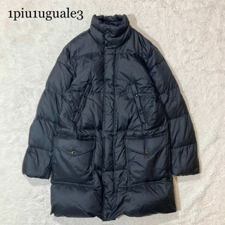 【未使用級☆22AW】 1PIU1UGUALE3 ダウンコート 裏地ペイズリー(ダウンジャケット)