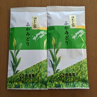 ❖送料込　煎茶　高級　ふかみどり　静岡茶　 ギフト解体　100g　2セット(茶)