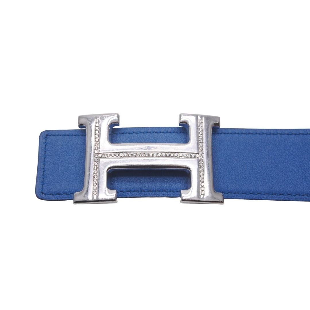 HERMES - HERMES エルメス ベルト バックル Hロゴ ダイヤ □O刻 HERMES - HERMES エルメス ベルト バックル Hロゴ ダイヤ □O刻