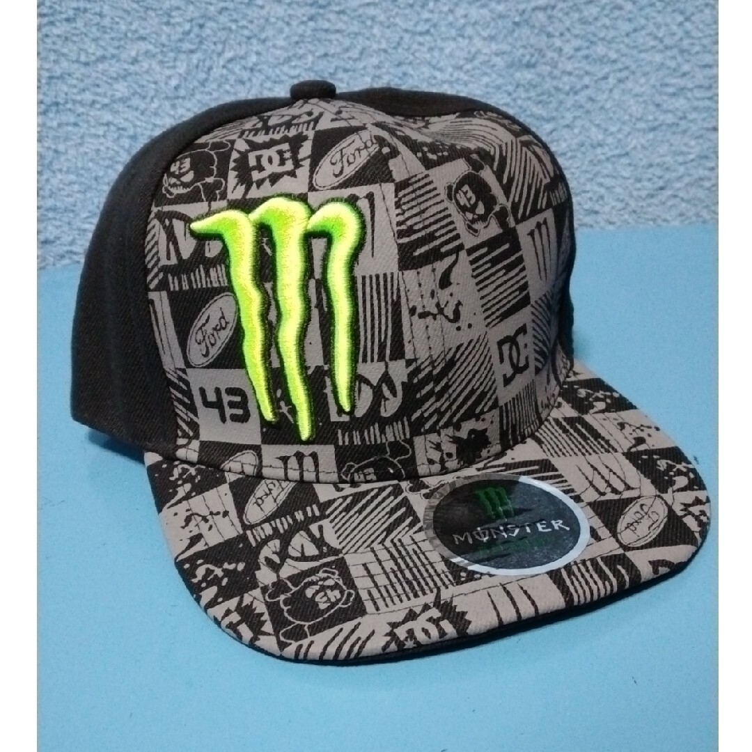Monster Energy(モンスターエナジー)の新品　モンスターエナジーキャップ　サイズフリー　スナップバック メンズの帽子(キャップ)の商品写真