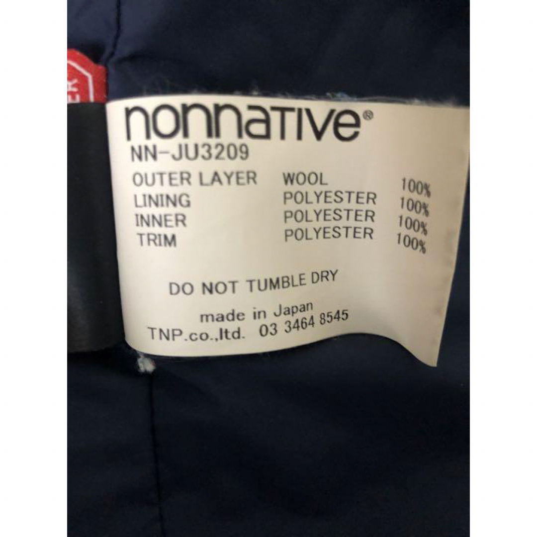 nonnative(ノンネイティブ)のnonnative ブルゾン　アウター メンズのジャケット/アウター(ブルゾン)の商品写真