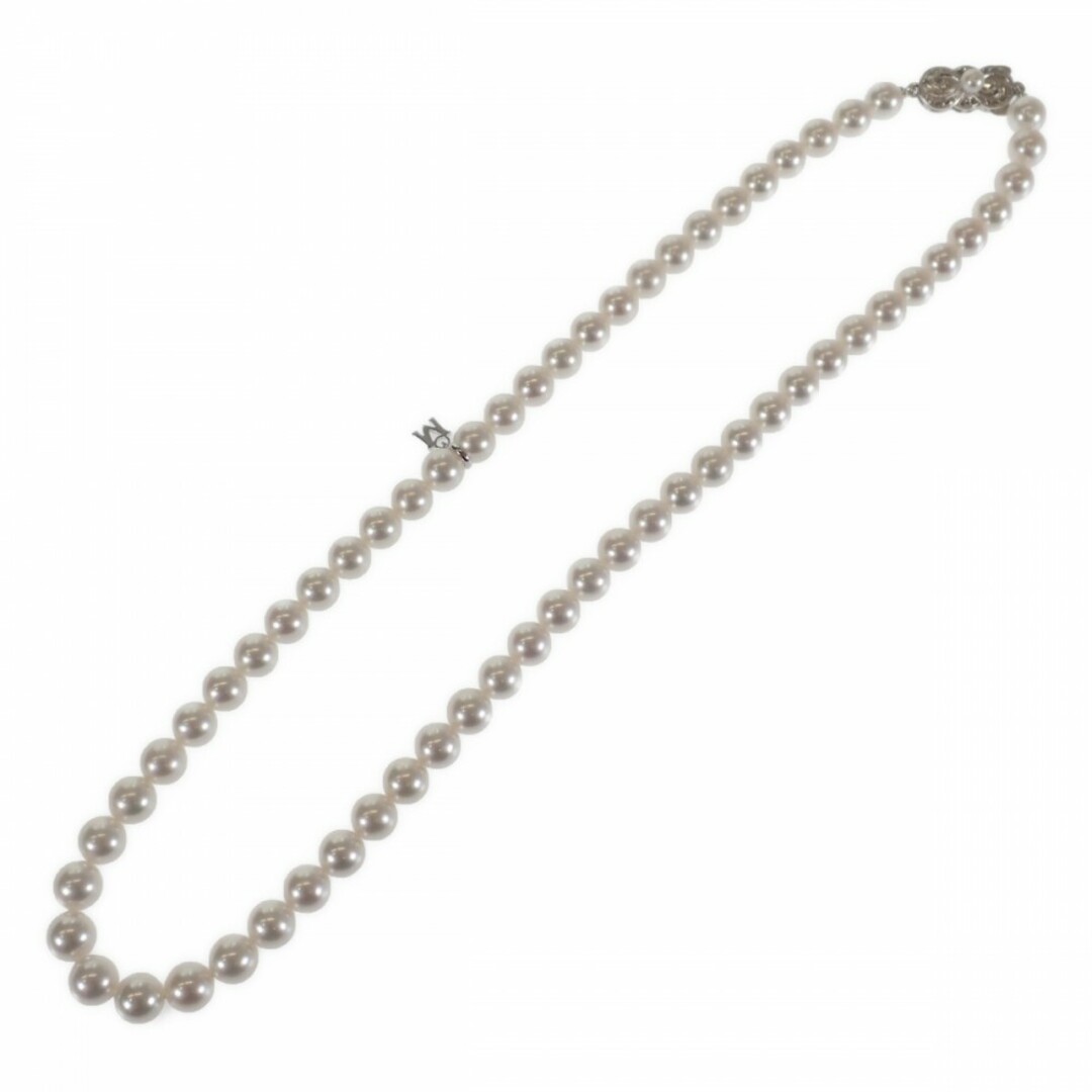 約45cmパールサイズ【Aランク】MIKIMOTO ミキモト パール ネックレス ペンダント Ag925 シルバー アコヤ真珠 6.5mm 7.0mm レディース ジュエリー アクセサリー【ISEYA】