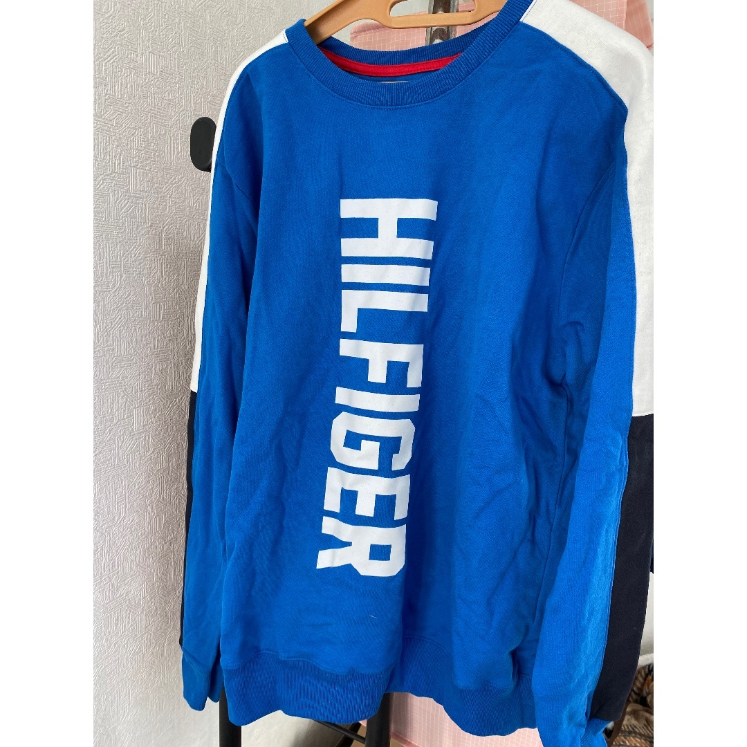 TOMMY HILFIGER(トミーヒルフィガー)のTOMMY HILFIGER スウェット　ブルー メンズのトップス(スウェット)の商品写真